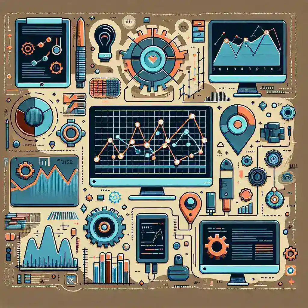 "Infografía ilustrativa sobre herramientas avanzadas para la detección de anomalías en tráfico API, acompañando la Guía Completa 2024 sobre mejores prácticas y soluciones tecnológicas."